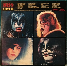 Kiss Alive 2 back