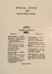 Alive 2 insert