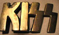 Brass logo  buckle