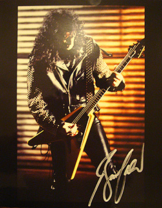 Bruce Kulick autographed photo