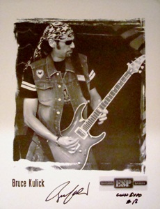 Bruce signed 8x10