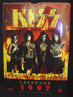 1997 official KISS calendar