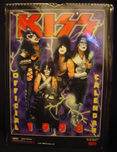 1998 Official KISS calendar