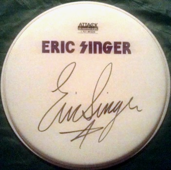 Eric Singer drumhead