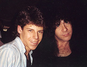Jon Rubin & Eric Carr in 1989