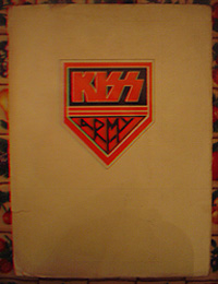 KISS Army folder UK