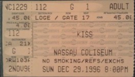 1996 Nassau stub
