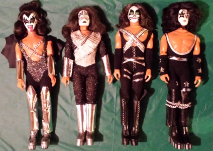 1977 mego kiss dolls
