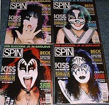Set of Spin magazines