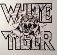 White Tiger sticker